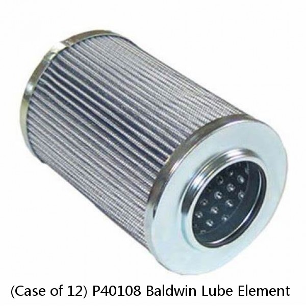 (Case of 12) P40108 Baldwin Lube Element