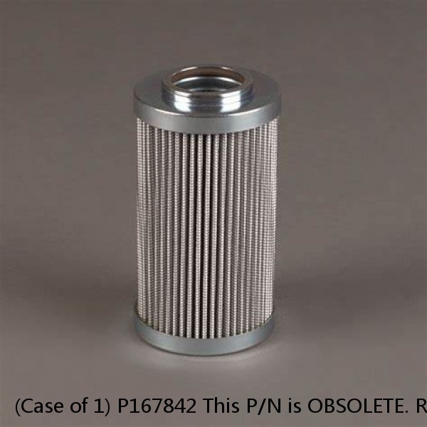 (Case of 1) P167842 This P/N is OBSOLETE. REPLACED by P167842 P164594 (P164594 Donaldson Hydraulic Filter Caterpillar Pall HC96008H)