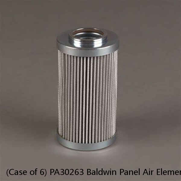 (Case of 6) PA30263 Baldwin Panel Air Element