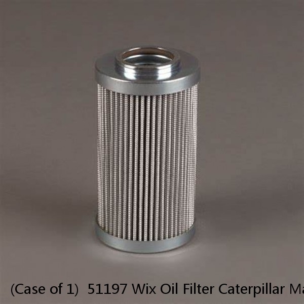 (Case of 1)  51197 Wix Oil Filter Caterpillar Machinery Model 784C 2Pz1-On Motor Caterpillar 3512 PT90-MPG PT90-10 P556064 P164205 HF6098