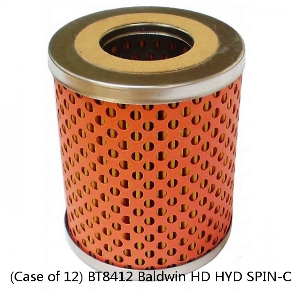 (Case of 12) BT8412 Baldwin HD HYD SPIN-ON