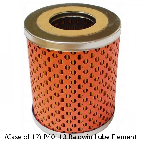 (Case of 12) P40113 Baldwin Lube Element