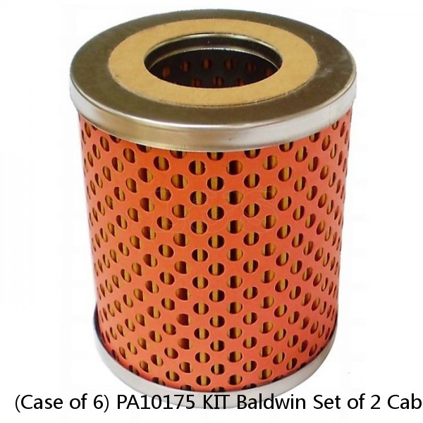 (Case of 6) PA10175 KIT Baldwin Set of 2 Cabin Air Elements