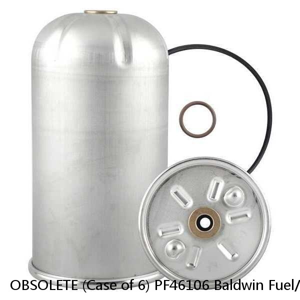OBSOLETE (Case of 6) PF46106 Baldwin Fuel/Water Separator Element