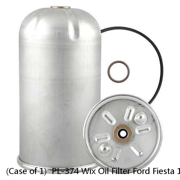 (Case of 1)  PL-374 Wix Oil Filter Ford Fiesta 1 3L  (96-00) Ka 1 6L (05-08) Toyota Corolla L4 1 6L W4967
