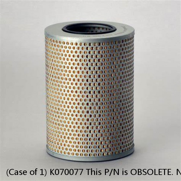 (Case of 1) K070077 This P/N is OBSOLETE. No Replacement. (Contact us for an equivalent) (Donaldson HYDRAULIC FILTER ASSEMBLY)