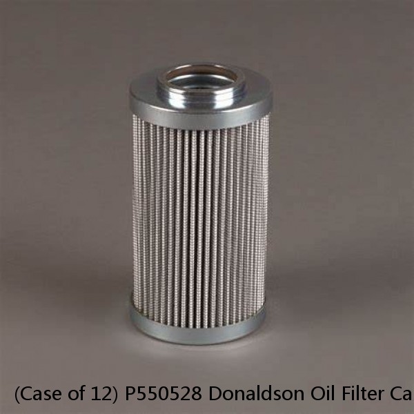 (Case of 12) P550528 Donaldson Oil Filter Cartridge Type FORD 3C3Z6731AA