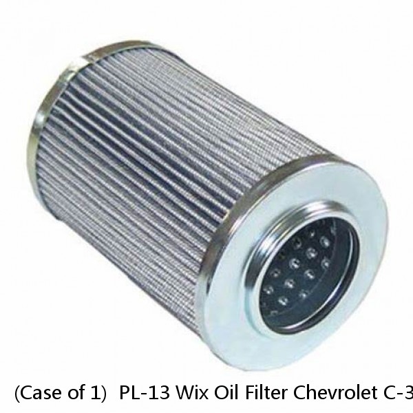 (Case of 1)  PL-13 Wix Oil Filter Chevrolet C-30 5 7L (71-19) Pick-Up C-10 (73-78) Waggons (60-75) Hyundai LF618 W13 ML4990 