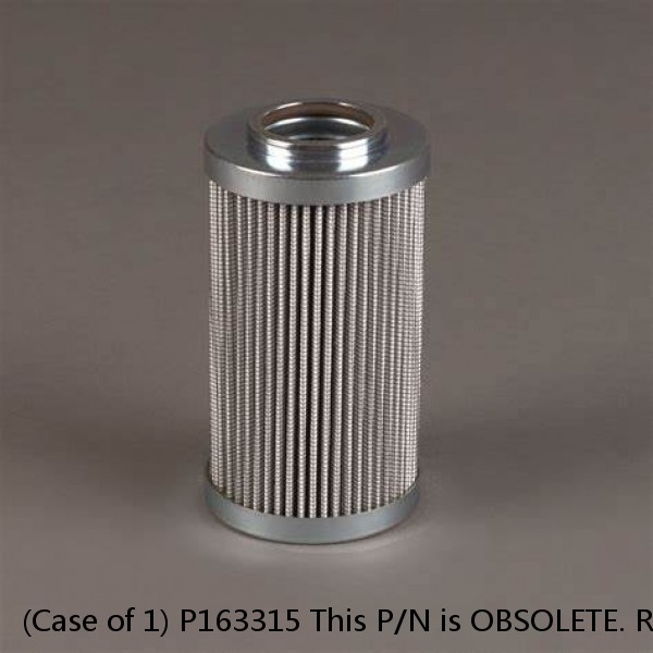 (Case of 1) P163315 This P/N is OBSOLETE. REPLACED by P163315 P164381 (P164381 Donaldson Hydraulic Filter Caterpillar 8T7478 )