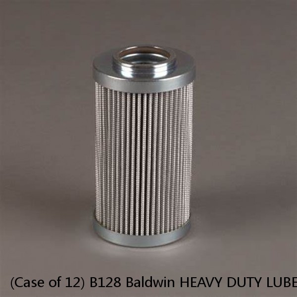 (Case of 12) B128 Baldwin HEAVY DUTY LUBE SPIN-ON