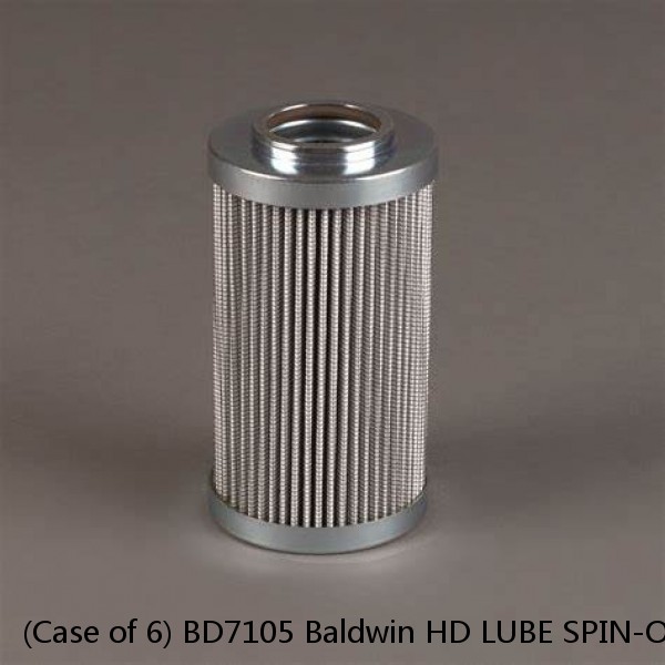 (Case of 6) BD7105 Baldwin HD LUBE SPIN-ON #1 image