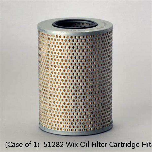 (Case of 1)  51282 Wix Oil Filter Cartridge Hitachi Machinery Model Kh125-3 Kh125-3Cr Kh125-3D Kh125-3F Kh150-3 P723 P550010 LF3319 ISU4 #1 image